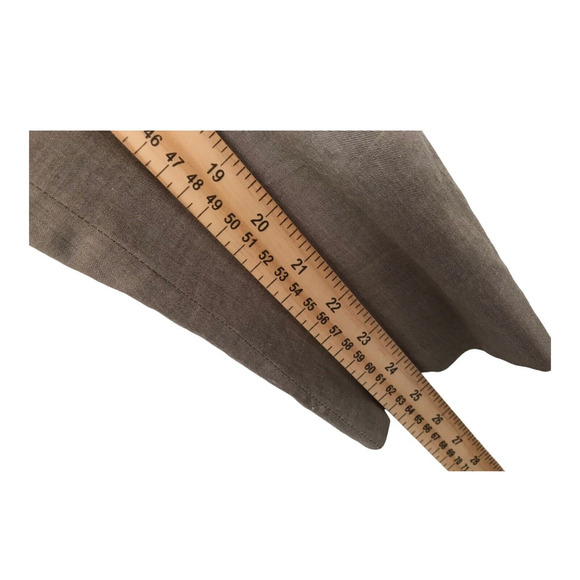 Ann Taylor Blazer Size 14 Grey Wool Blend Suit Jacket Long Sleeve Open Front - Picture 11 of 11